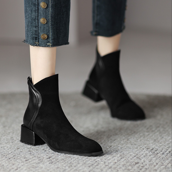 Middle-heel women's boots boots for women