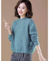 Autumn and winter lazy tops short bottoming shirt for women