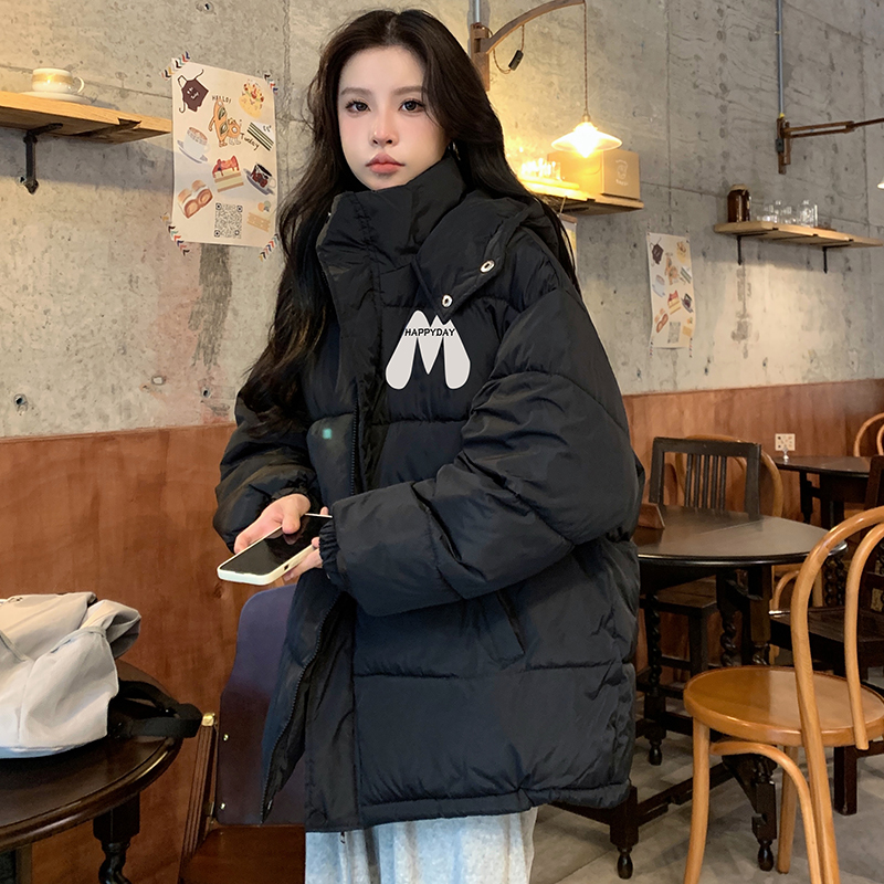 Thick winter cotton coat youth loose coat