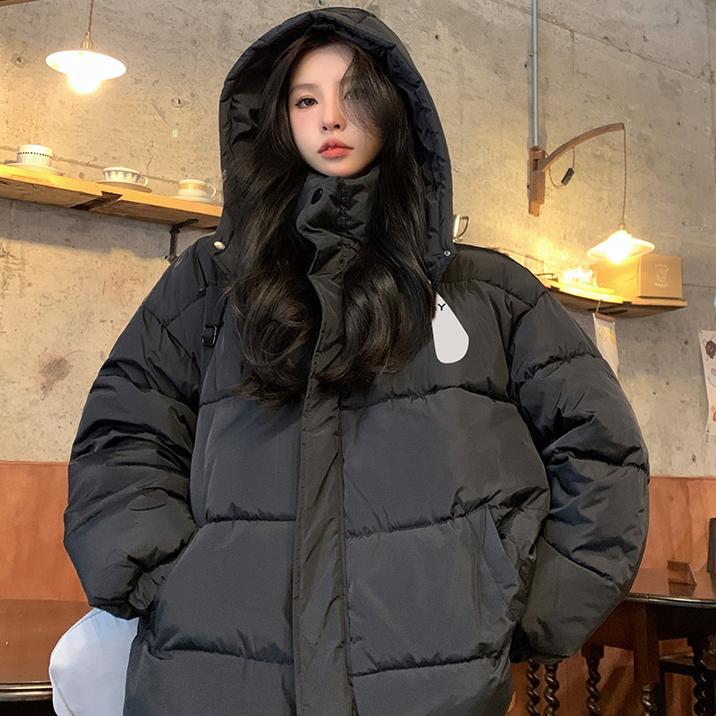 Thick winter cotton coat youth loose coat