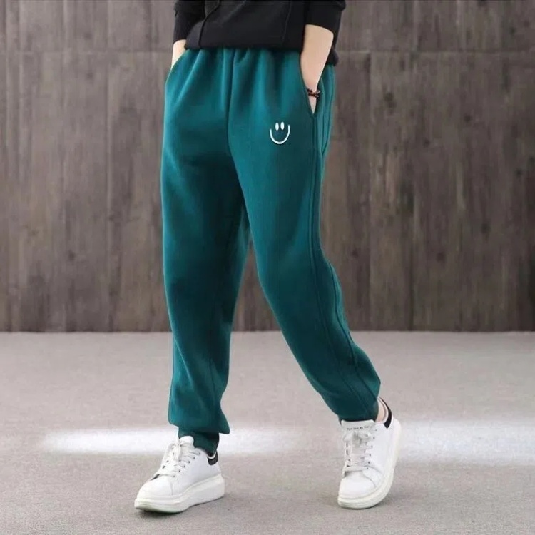 Thick all-match sweatpants autumn and winter casual pants for women