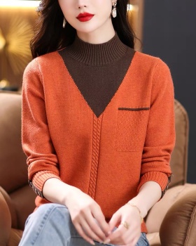 Winter tops fashionable bottoming shirt for women