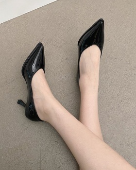 Korean style shoes fashion high-heeled shoes for women
