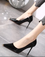 Metal shoes temperament high-heeled shoes for women