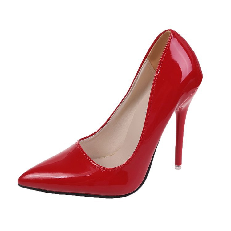Pointed high-heeled shoes European style shoes for women