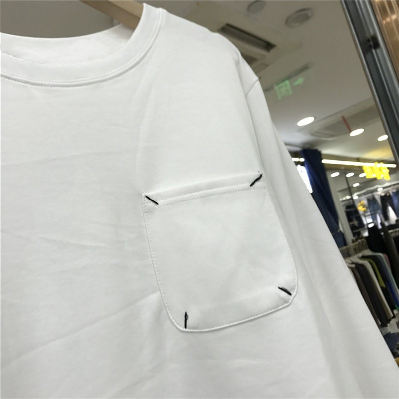 Long bottoming shirt round neck T-shirt