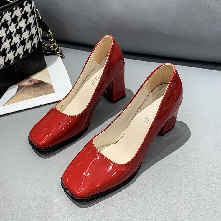 Spring high-heeled shoes European style shoes for women