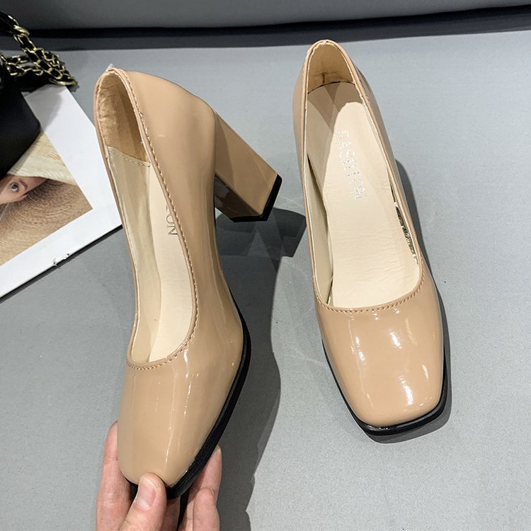 Spring high-heeled shoes European style shoes for women