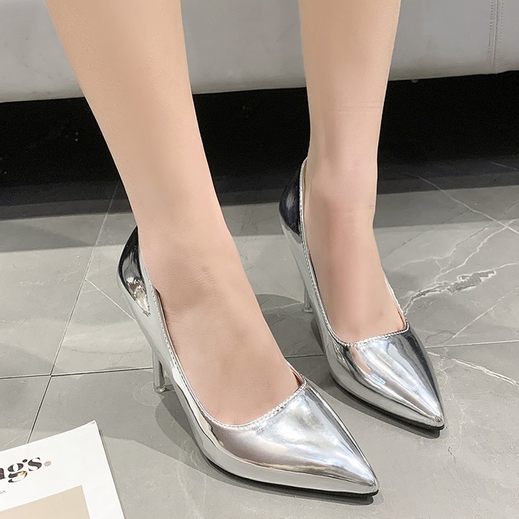 European style fashion shoes low high-heeled shoes for women