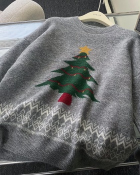 Christmas pullover autumn and winter lazy sweater