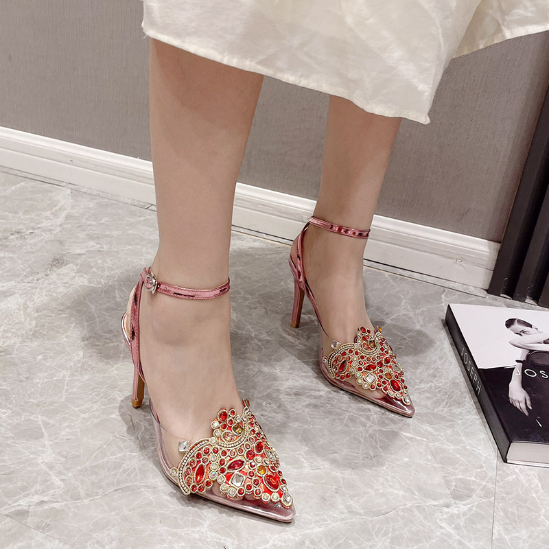 Summer pointed shoes all-match lace sandals for women