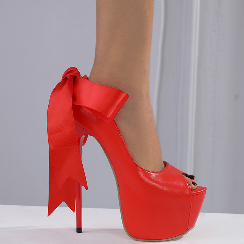 Fish mouth high-heeled shoes shoes for women