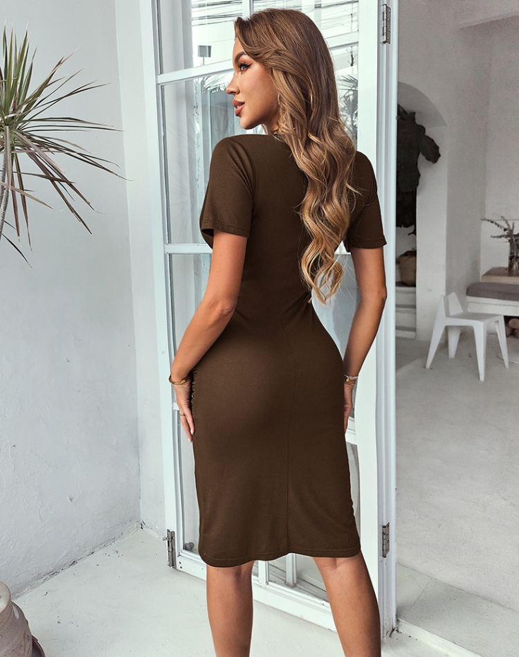 Spring and summer high elasticity sexy dress for women