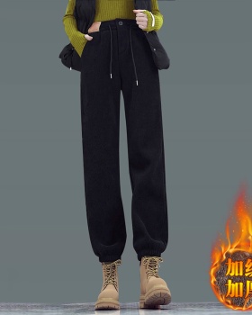 All-match winter pants loose long pants for women