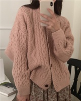 Thick thermal coat Korean style long sleeve sweater