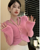 Halter knitted wears outside autumn and winter sweater