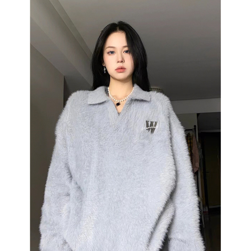 Sweet sweater autumn and winter cardigan for women