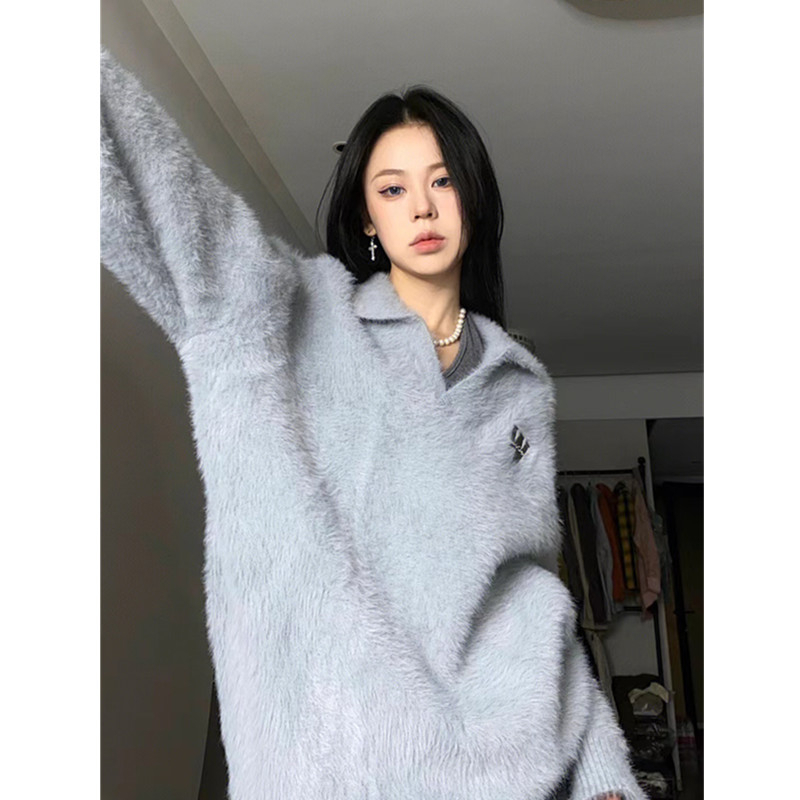 Sweet sweater autumn and winter cardigan for women