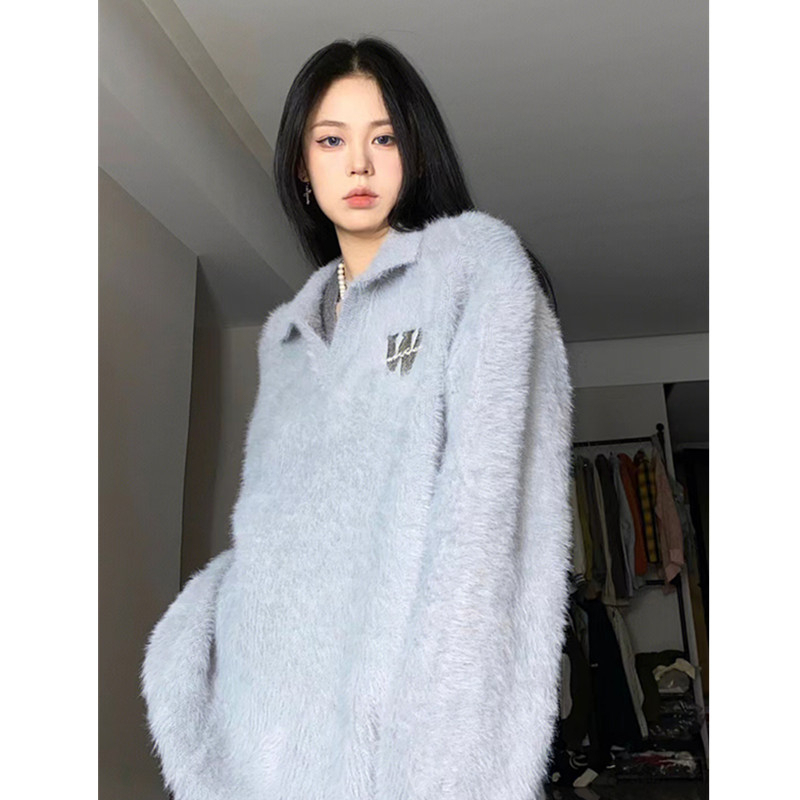 Sweet sweater autumn and winter cardigan for women