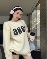 Casual tops printing hoodie for women