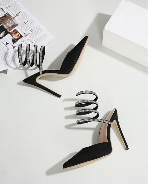 Pointed sandals Korean style high-heeled shoes for women