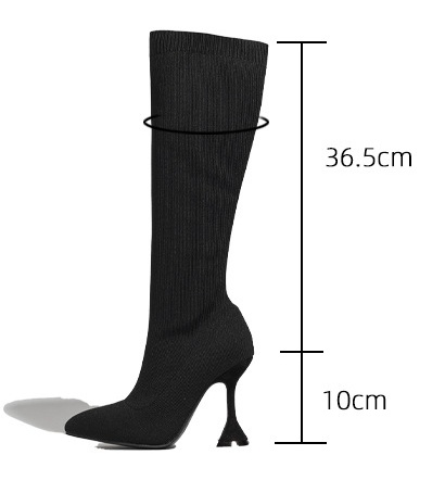 Large yard thick round thigh boots for women