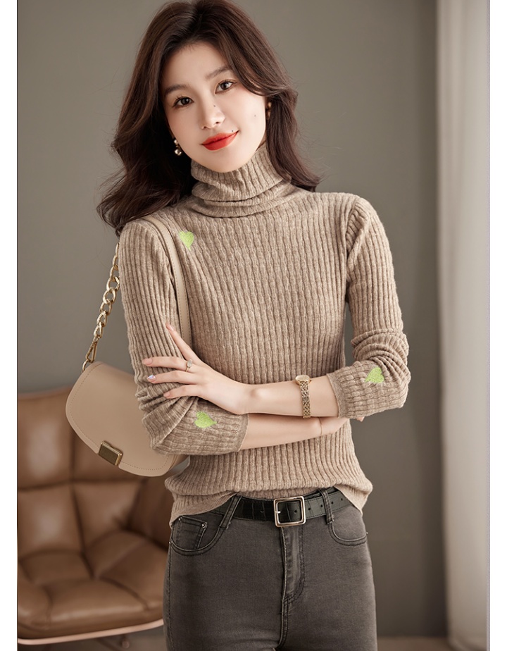 High collar thick autumn and winter sweater