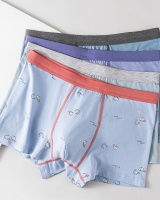 Printing boy boxers breathable youth briefs