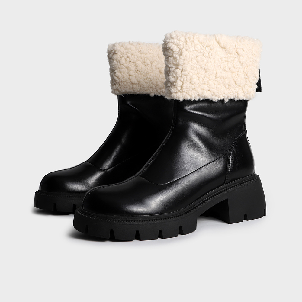 Thick crust winter women's boots all-match boots