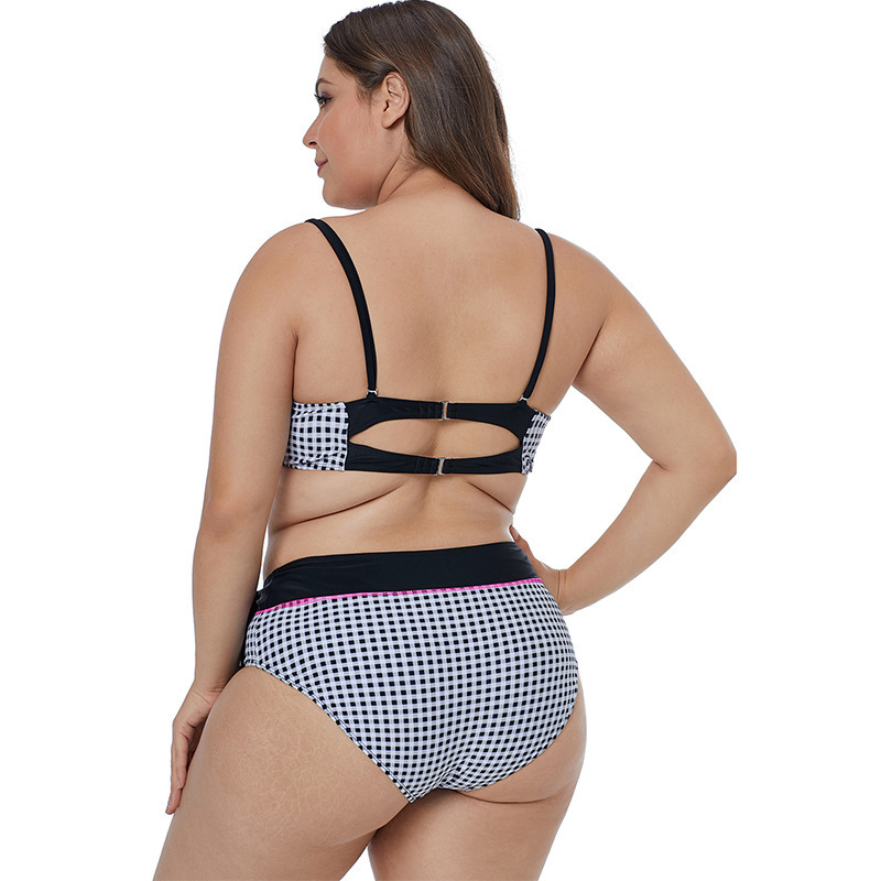 Slim separates swimsuit big chest swimwear a set for women