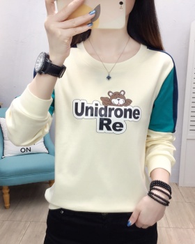 Long sleeve Western style tops slim T-shirt for women