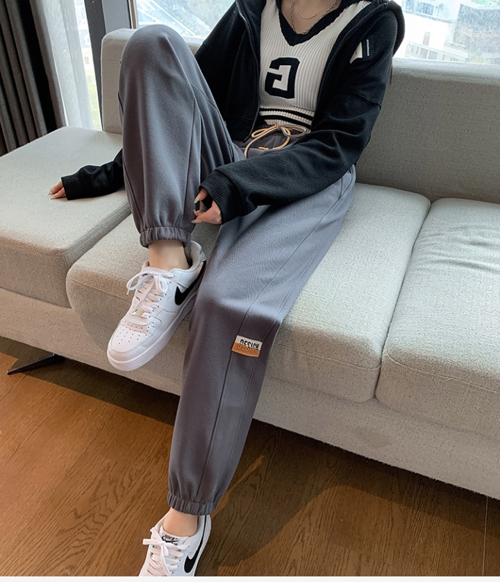 Spring and autumn casual pants loose sweatpants for women