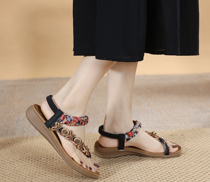 Fashion cozy scarves rhinestone sandals for women