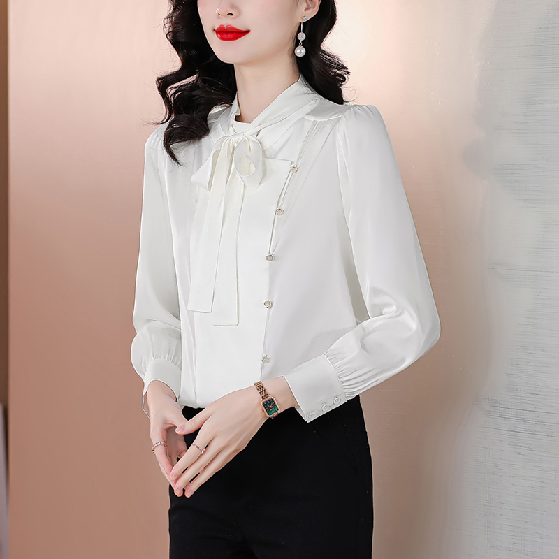 Spring Western style shirt pure tops for women
