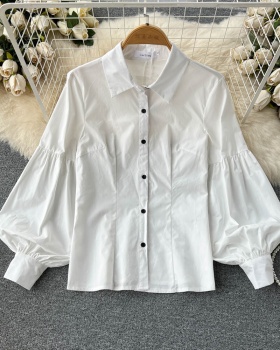 France style temperament shirt spring tops for women