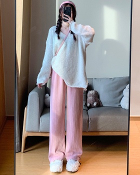 Autumn and winter wide leg pants pants for women