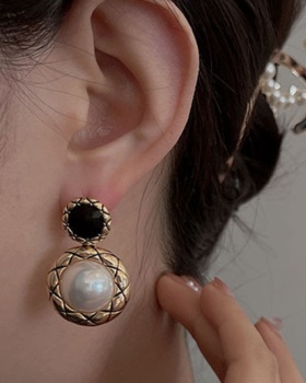 France style pearl ear-drop retro earrings