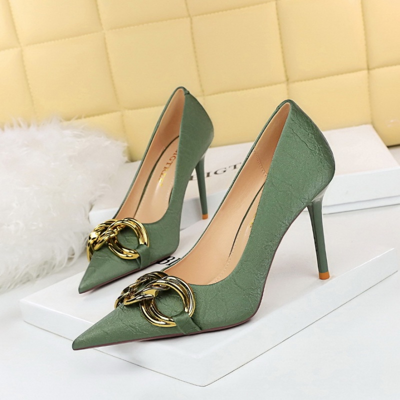 Fashion banquet shoes pointed high-heeled shoes for women