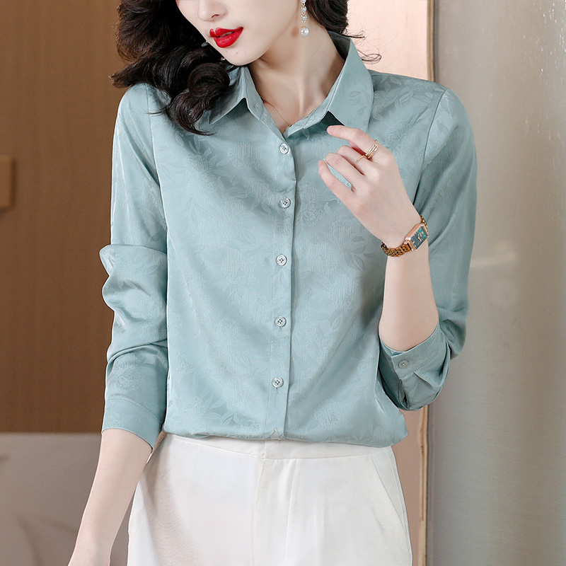 Long sleeve shirt spring and autumn tops