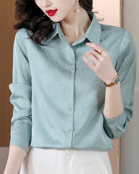 Long sleeve shirt spring and autumn tops