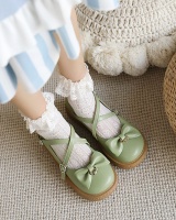 College style spring children shoes bow shoes for women