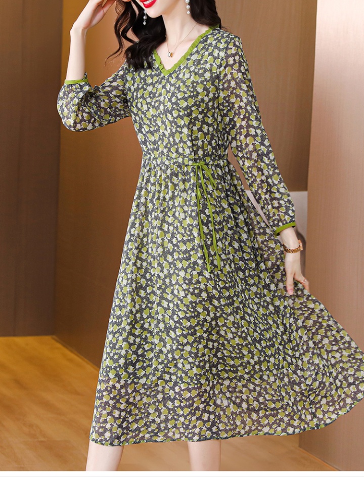 Western style temperament dress for women