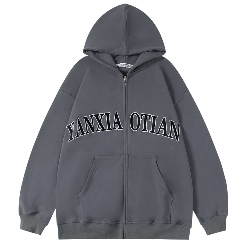 Hooded letters hoodie big scales hat for women