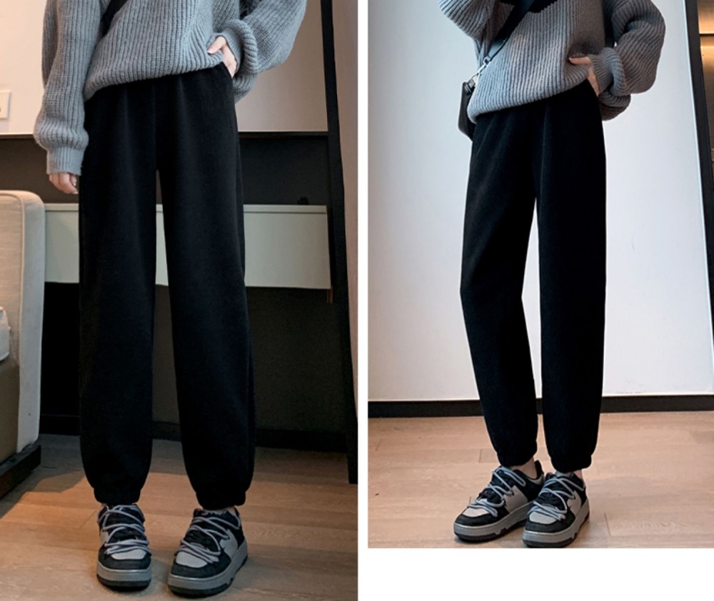 Autumn and winter Casual slim sweatpants for women