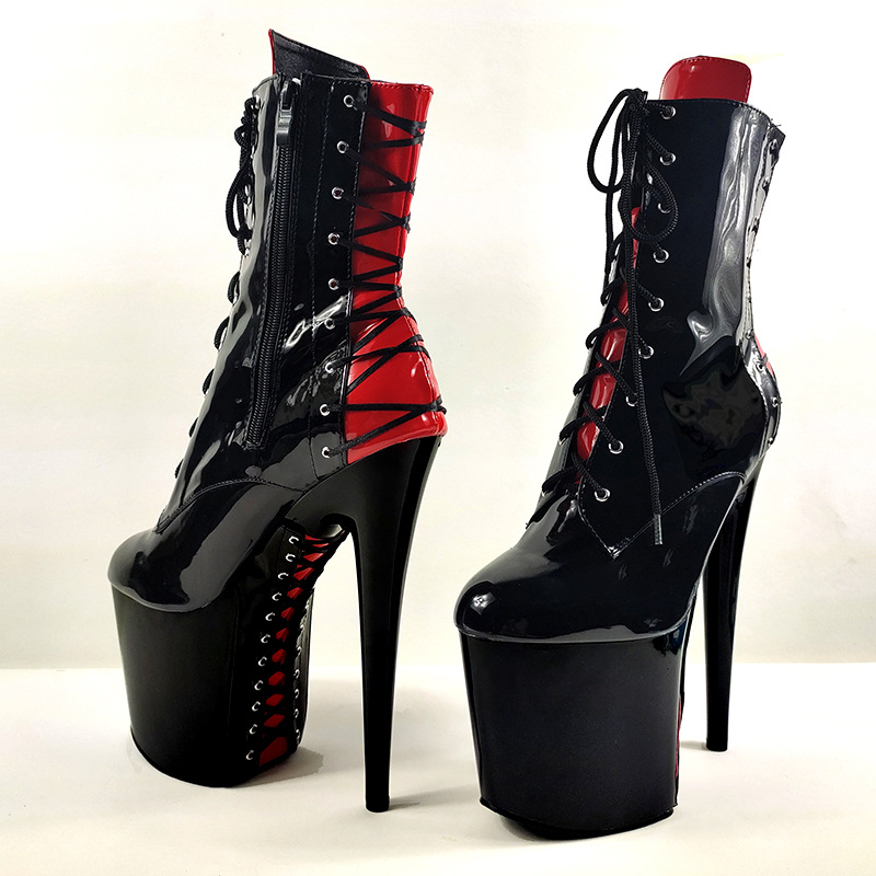 Sexy nightclub high-heeled shoes catwalk martin boots