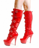High-heeled thigh boots Punk style boots for women