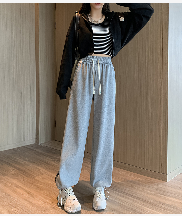 Spring and autumn loose casual pants slim sweatpants
