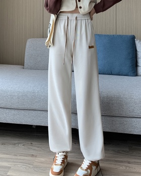 Spring and autumn loose sweatpants slim casual pants