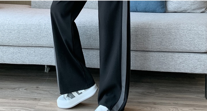 Wide leg sweatpants slim long pants for women