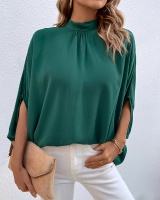 Fashion spring pure European style long sleeve shirt for women
